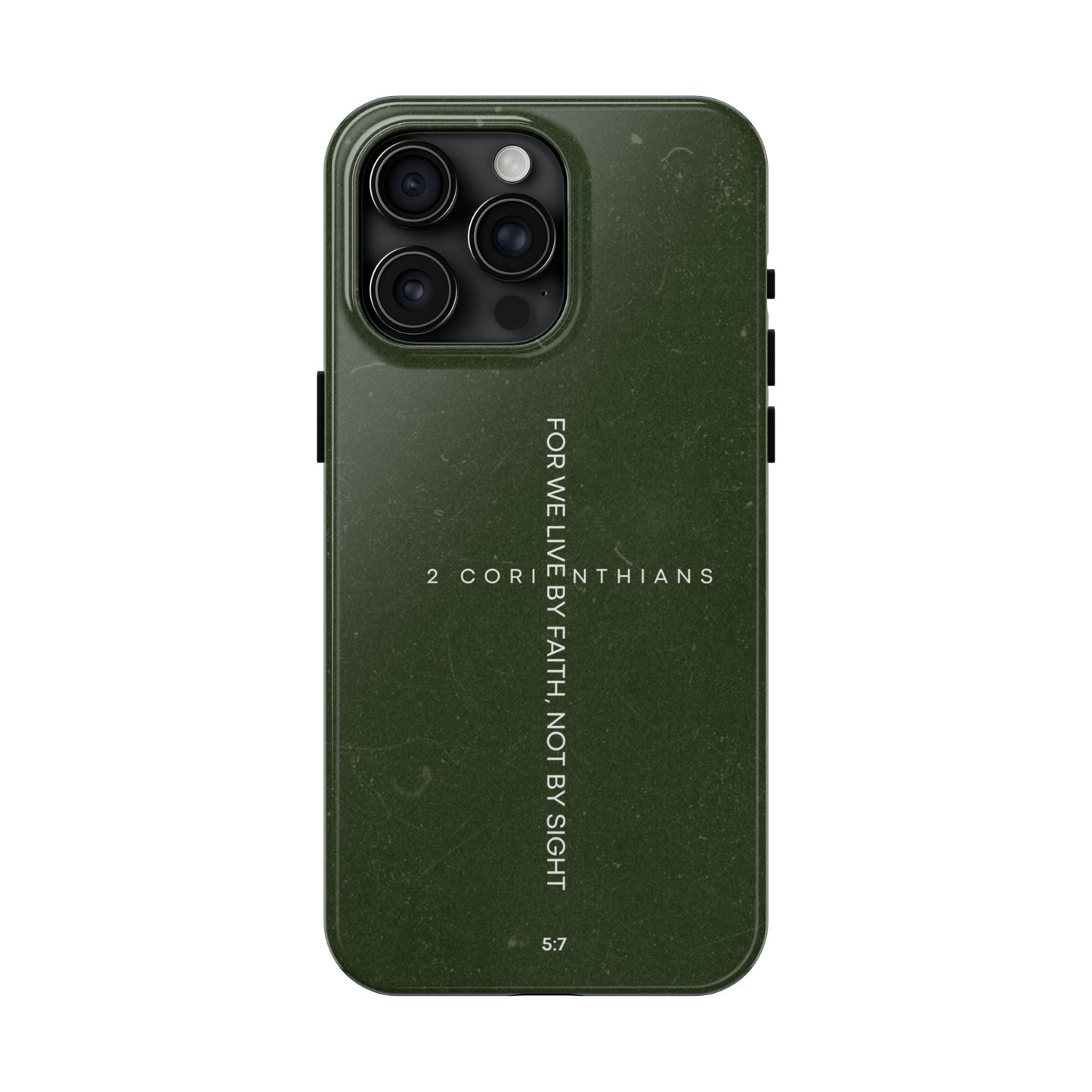 Live by Faith - 2 Corinthians 5:7 iPhone Series Case - BOGO Cases