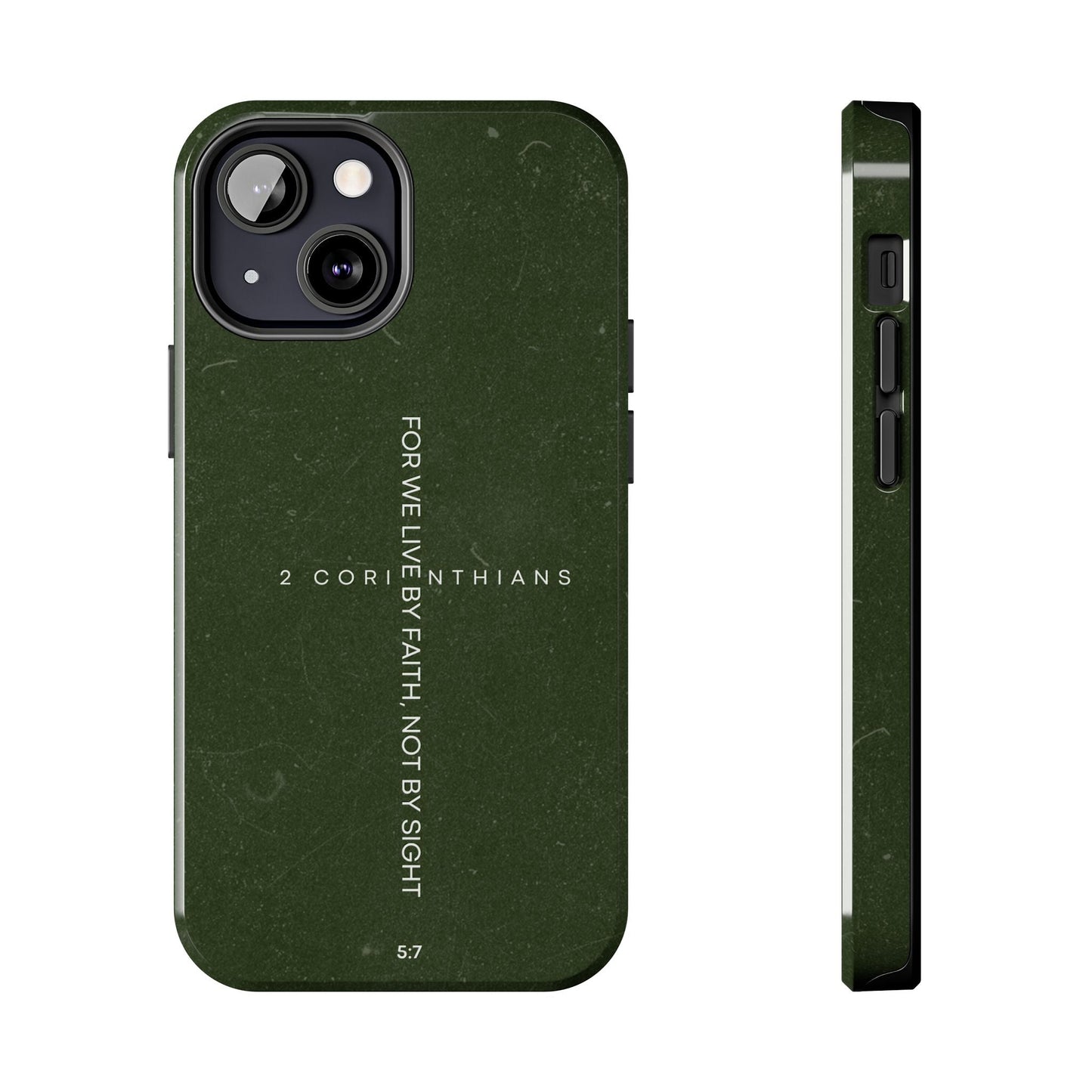 Live by Faith - 2 Corinthians 5:7 iPhone Series Case - BOGO Cases