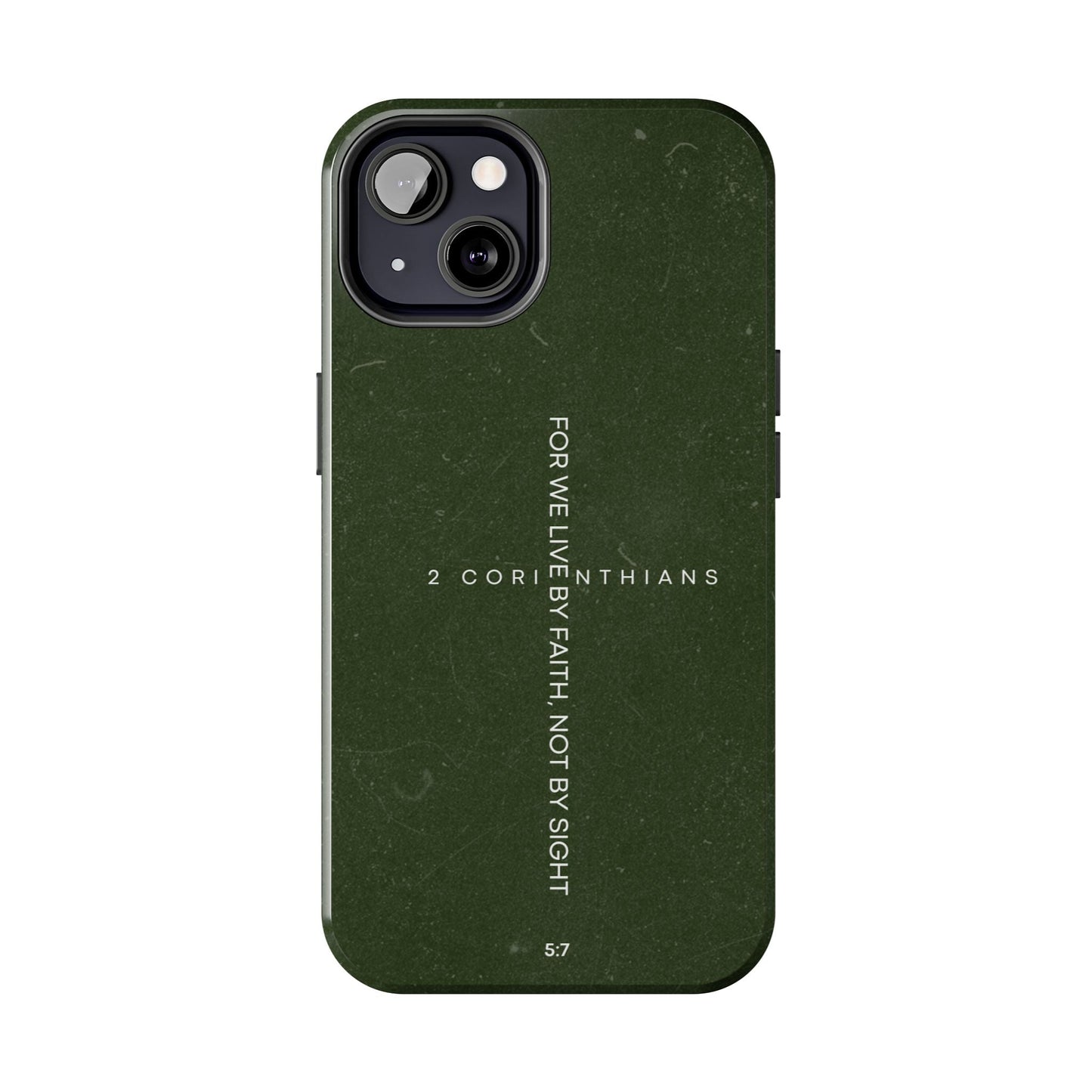 Live by Faith - 2 Corinthians 5:7 iPhone Series Case - BOGO Cases