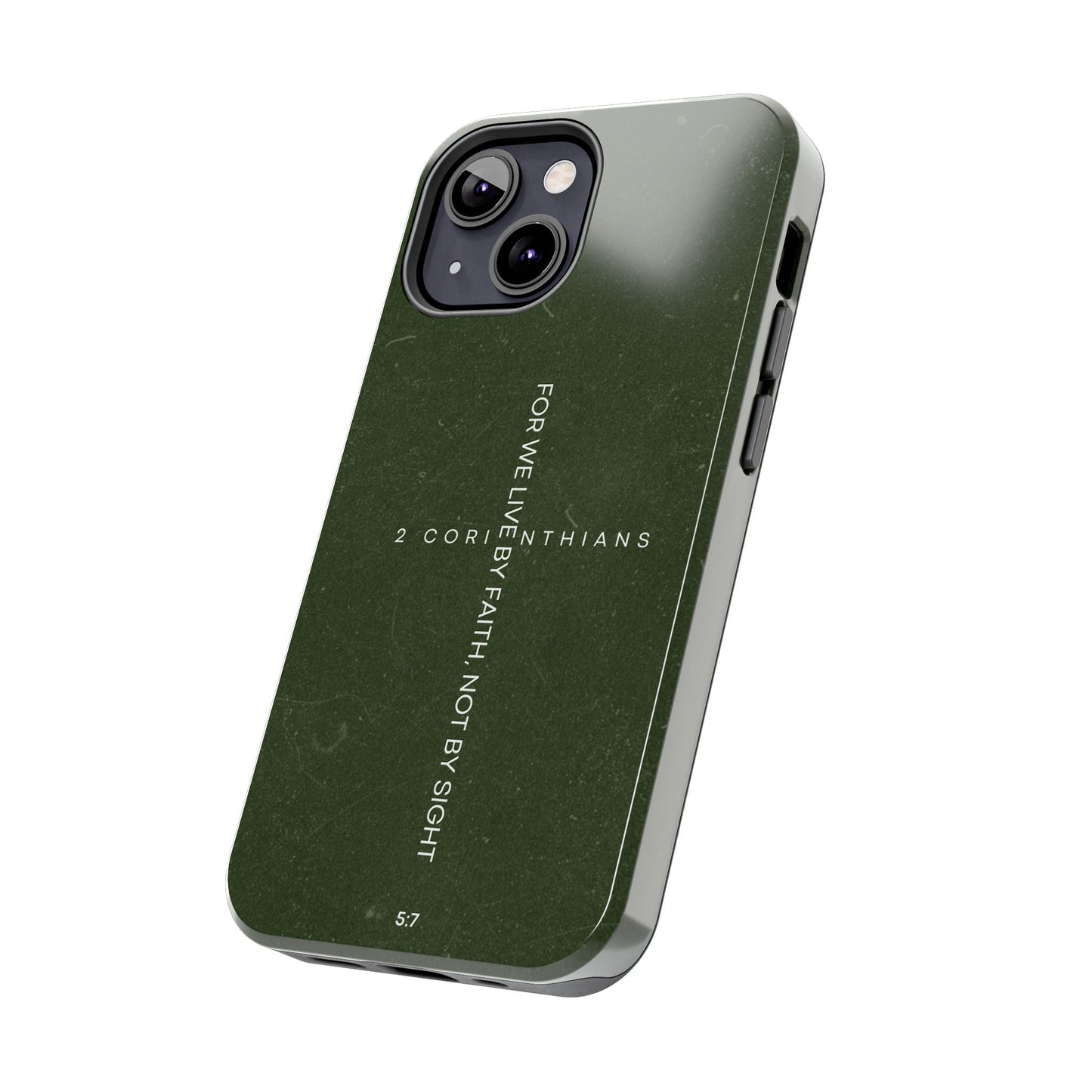 Live by Faith - 2 Corinthians 5:7 iPhone Series Case - BOGO Cases