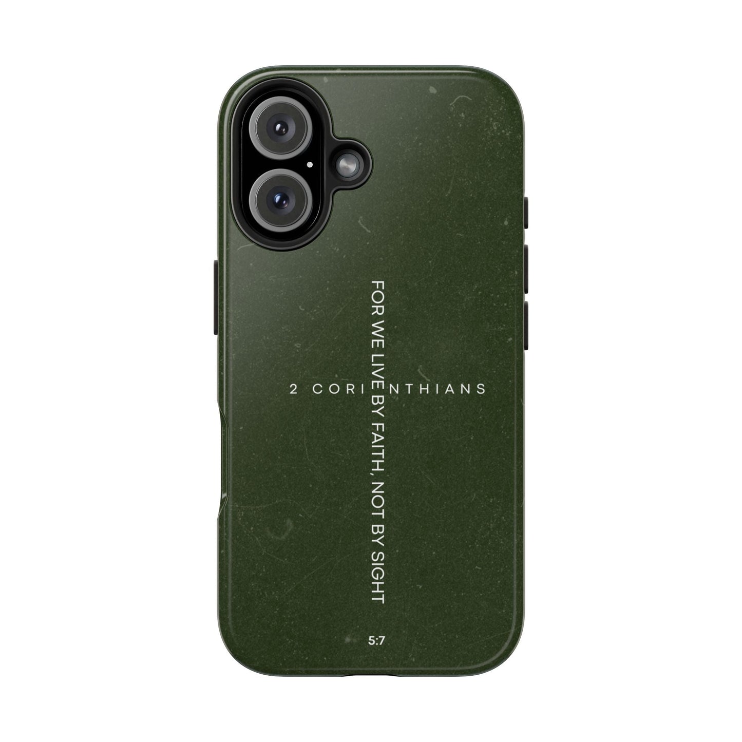 Live by Faith - 2 Corinthians 5:7 iPhone Series Case - BOGO Cases