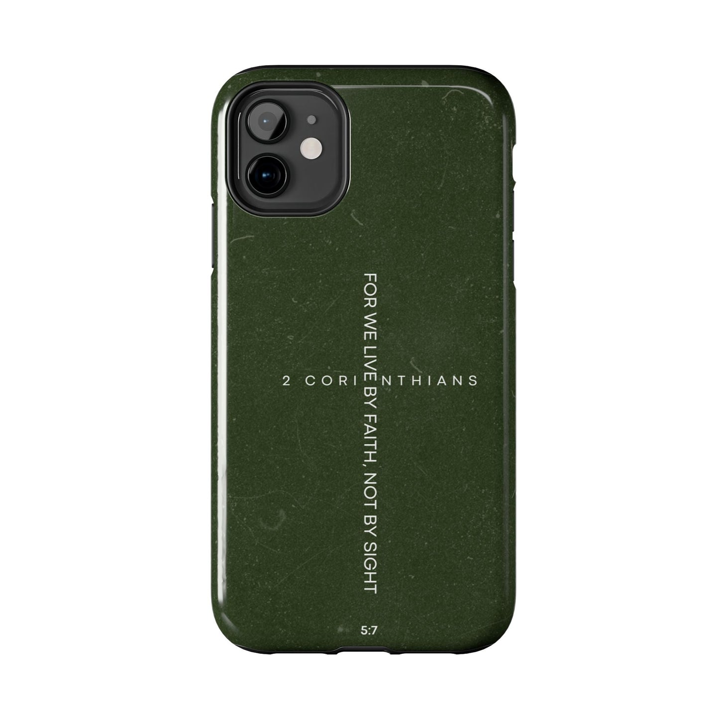 Live by Faith - 2 Corinthians 5:7 iPhone Series Case - BOGO Cases