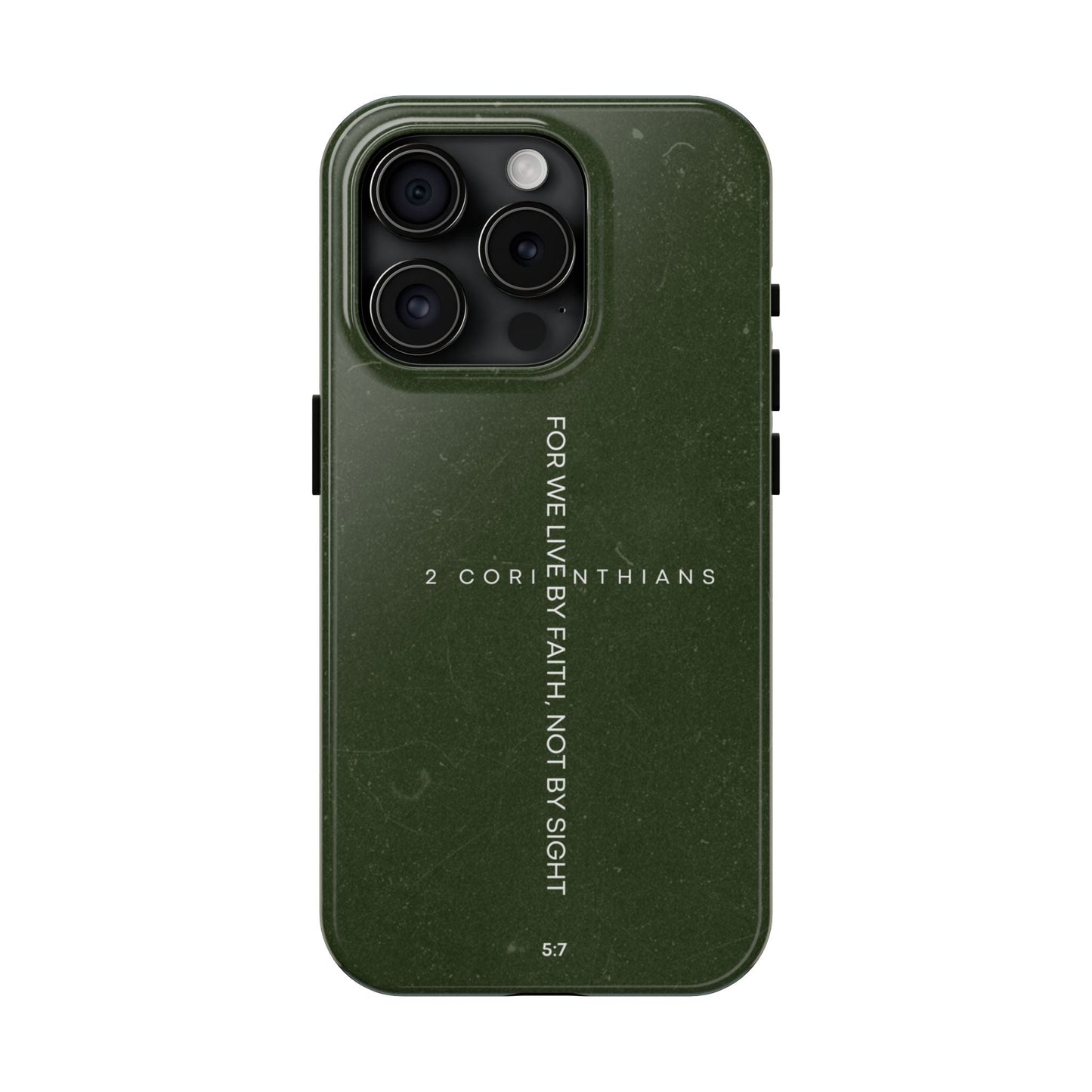 Live by Faith - 2 Corinthians 5:7 iPhone Series Case - BOGO Cases