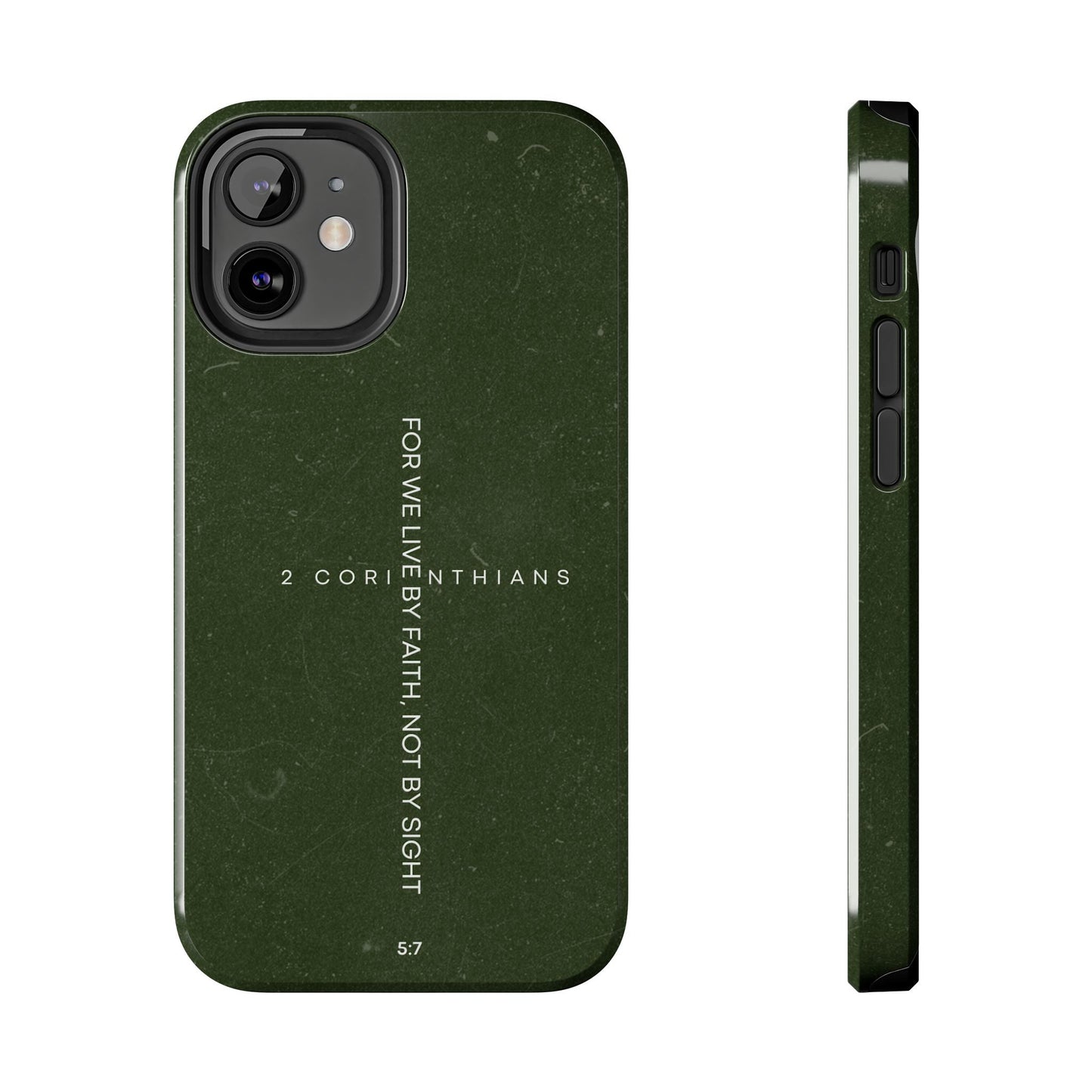 Live by Faith - 2 Corinthians 5:7 iPhone Series Case - BOGO Cases