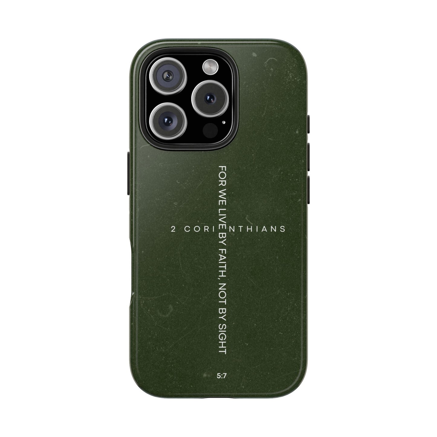Live by Faith - 2 Corinthians 5:7 iPhone Series Case - BOGO Cases