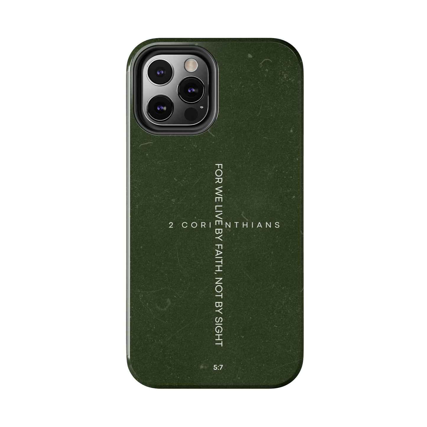 Live by Faith - 2 Corinthians 5:7 iPhone Series Case - BOGO Cases