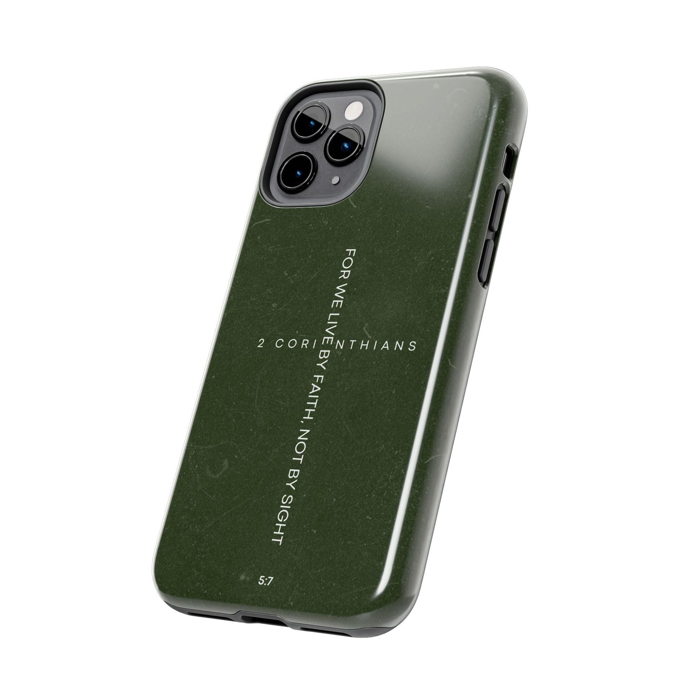 Live by Faith - 2 Corinthians 5:7 iPhone Series Case - BOGO Cases