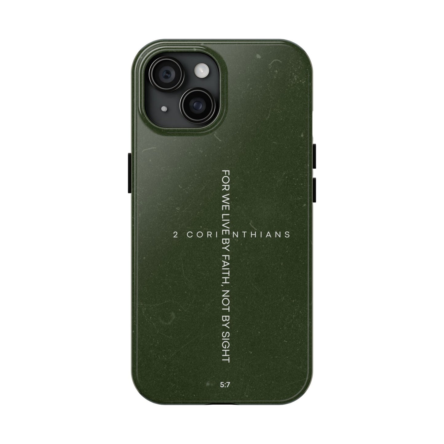 Live by Faith - 2 Corinthians 5:7 iPhone Series Case - BOGO Cases