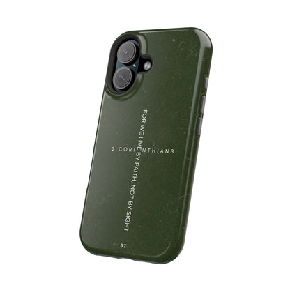 Live by Faith - 2 Corinthians 5:7 MagSafe iPhone Case - BOGO Cases