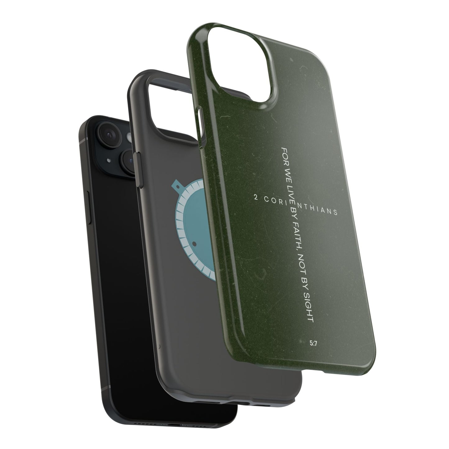 Live by Faith - 2 Corinthians 5:7 MagSafe iPhone Case - BOGO Cases