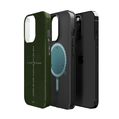 Live by Faith - 2 Corinthians 5:7 MagSafe iPhone Case - BOGO Cases
