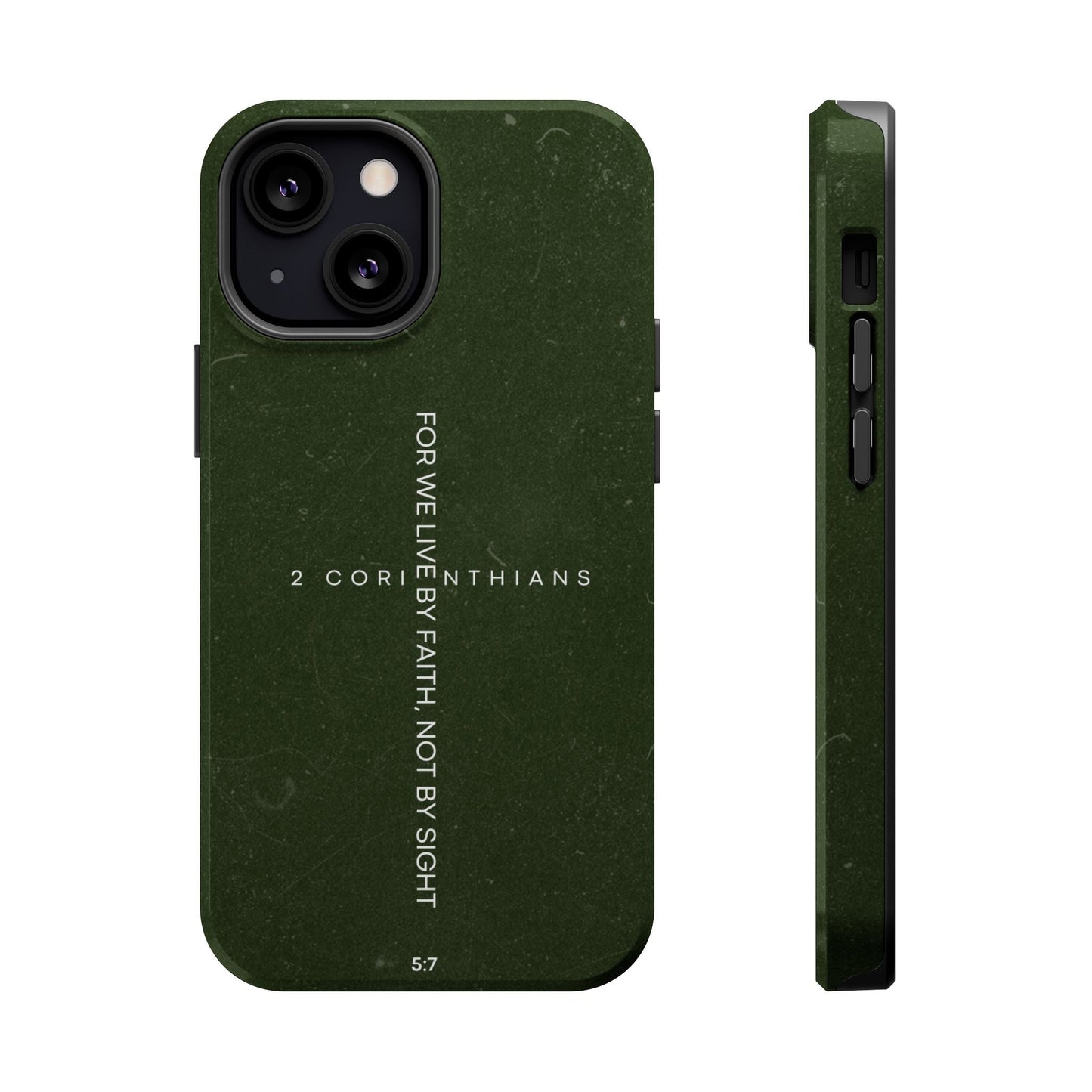 Live by Faith - 2 Corinthians 5:7 MagSafe iPhone Case - BOGO Cases
