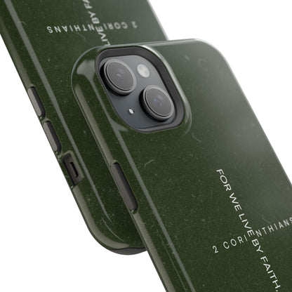 Live by Faith - 2 Corinthians 5:7 MagSafe iPhone Case - BOGO Cases