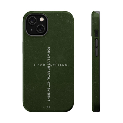 Live by Faith - 2 Corinthians 5:7 MagSafe iPhone Case - BOGO Cases