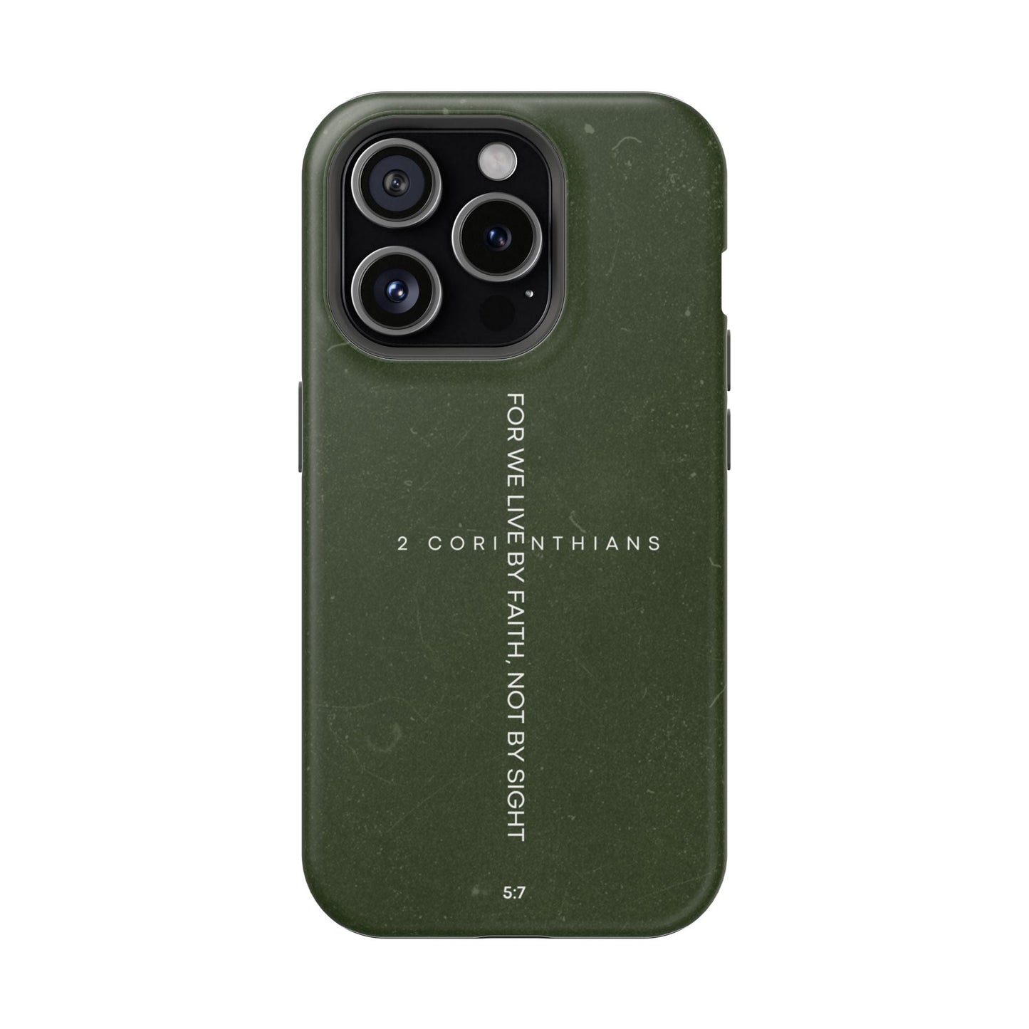 Live by Faith - 2 Corinthians 5:7 MagSafe iPhone Case - BOGO Cases