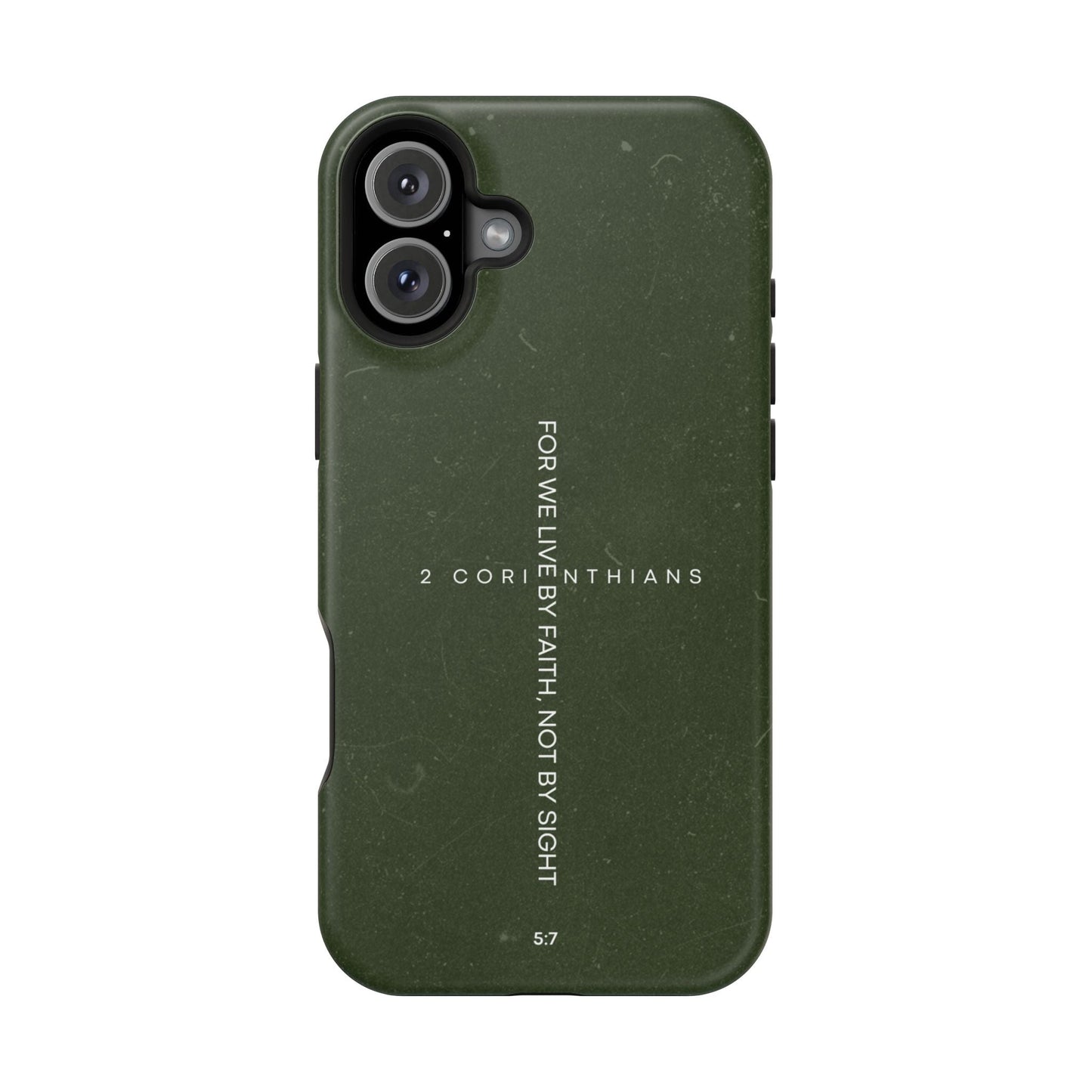 Live by Faith - 2 Corinthians 5:7 MagSafe iPhone Case - BOGO Cases