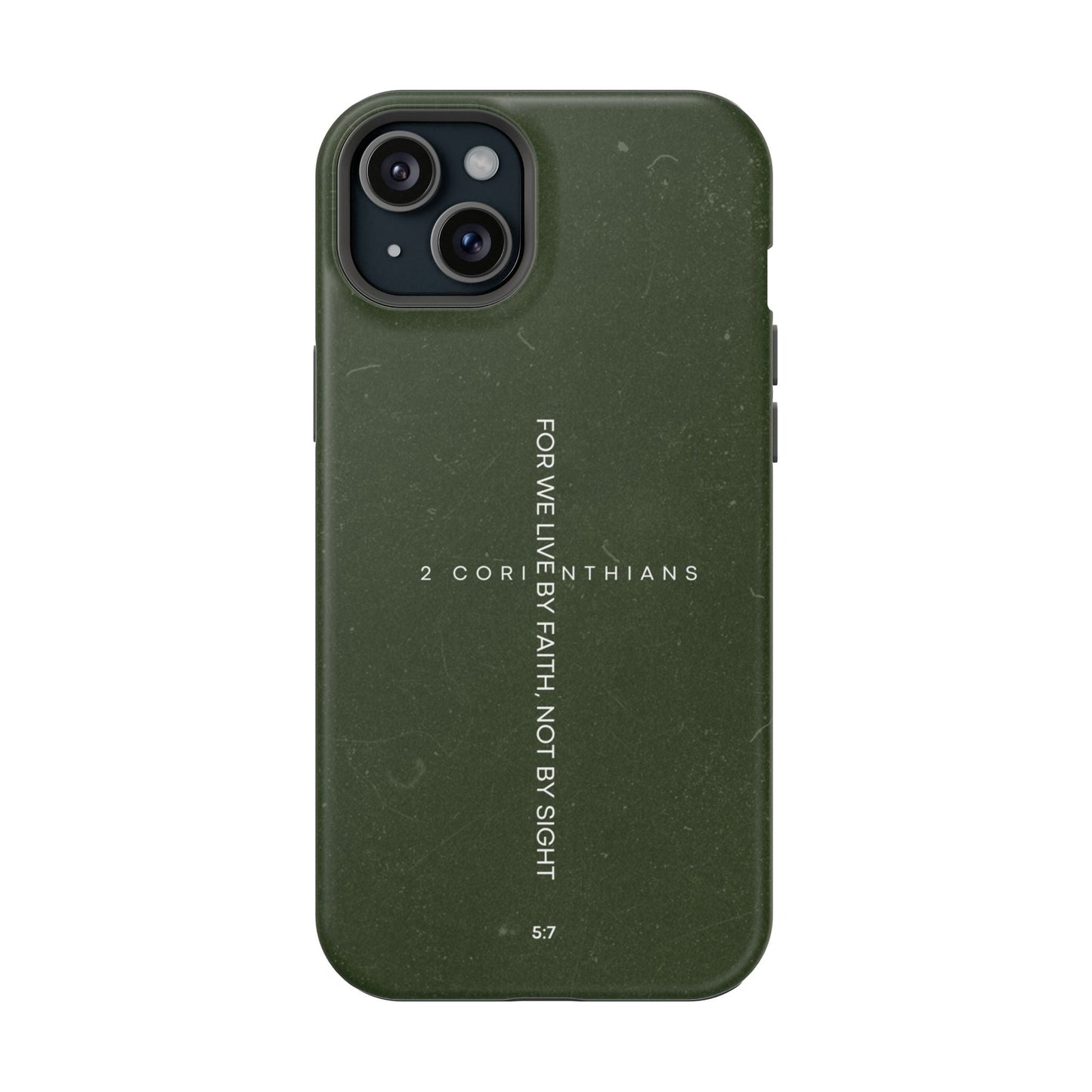 Live by Faith - 2 Corinthians 5:7 MagSafe iPhone Case - BOGO Cases