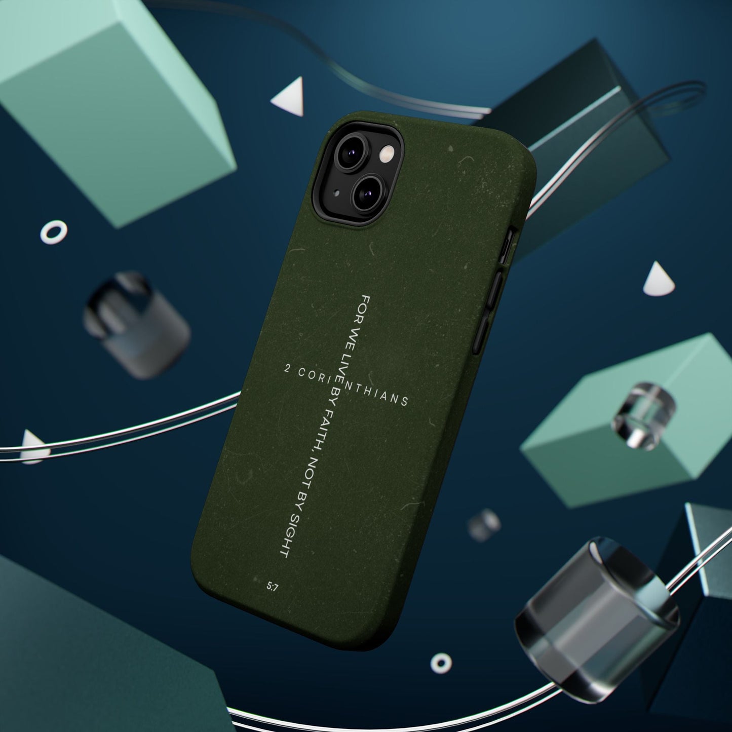 Live by Faith - 2 Corinthians 5:7 MagSafe iPhone Case - BOGO Cases