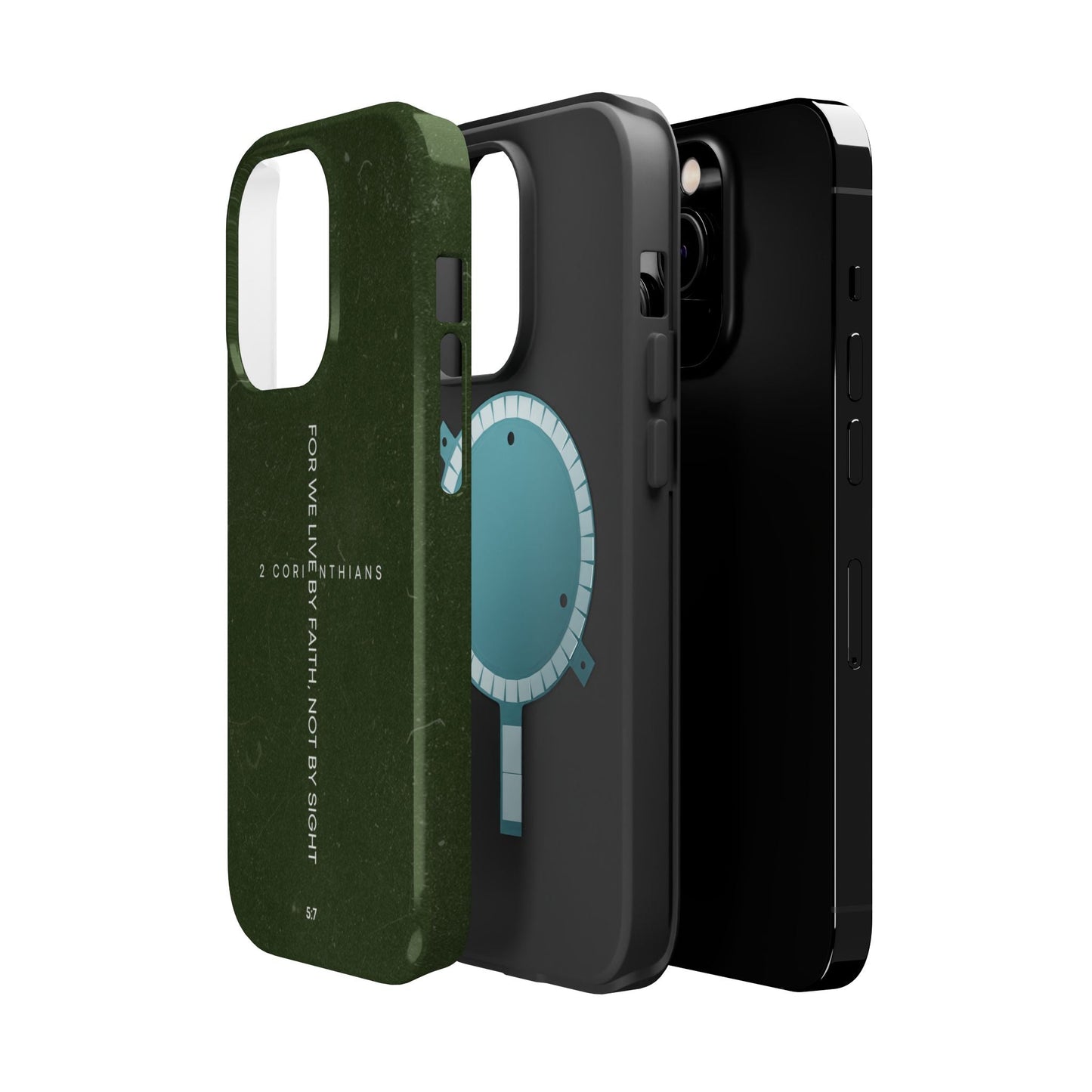 Live by Faith - 2 Corinthians 5:7 MagSafe iPhone Case - BOGO Cases