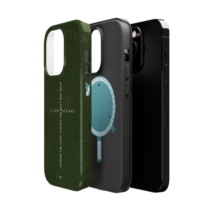 Live by Faith - 2 Corinthians 5:7 MagSafe iPhone Case - BOGO Cases
