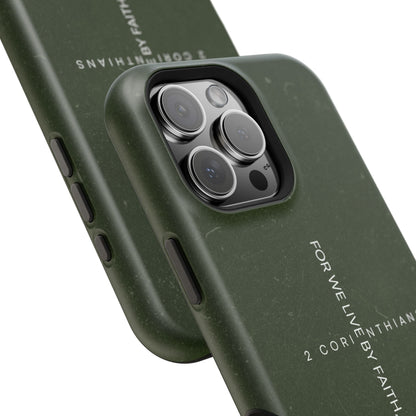 Live by Faith - 2 Corinthians 5:7 MagSafe iPhone Case - BOGO Cases