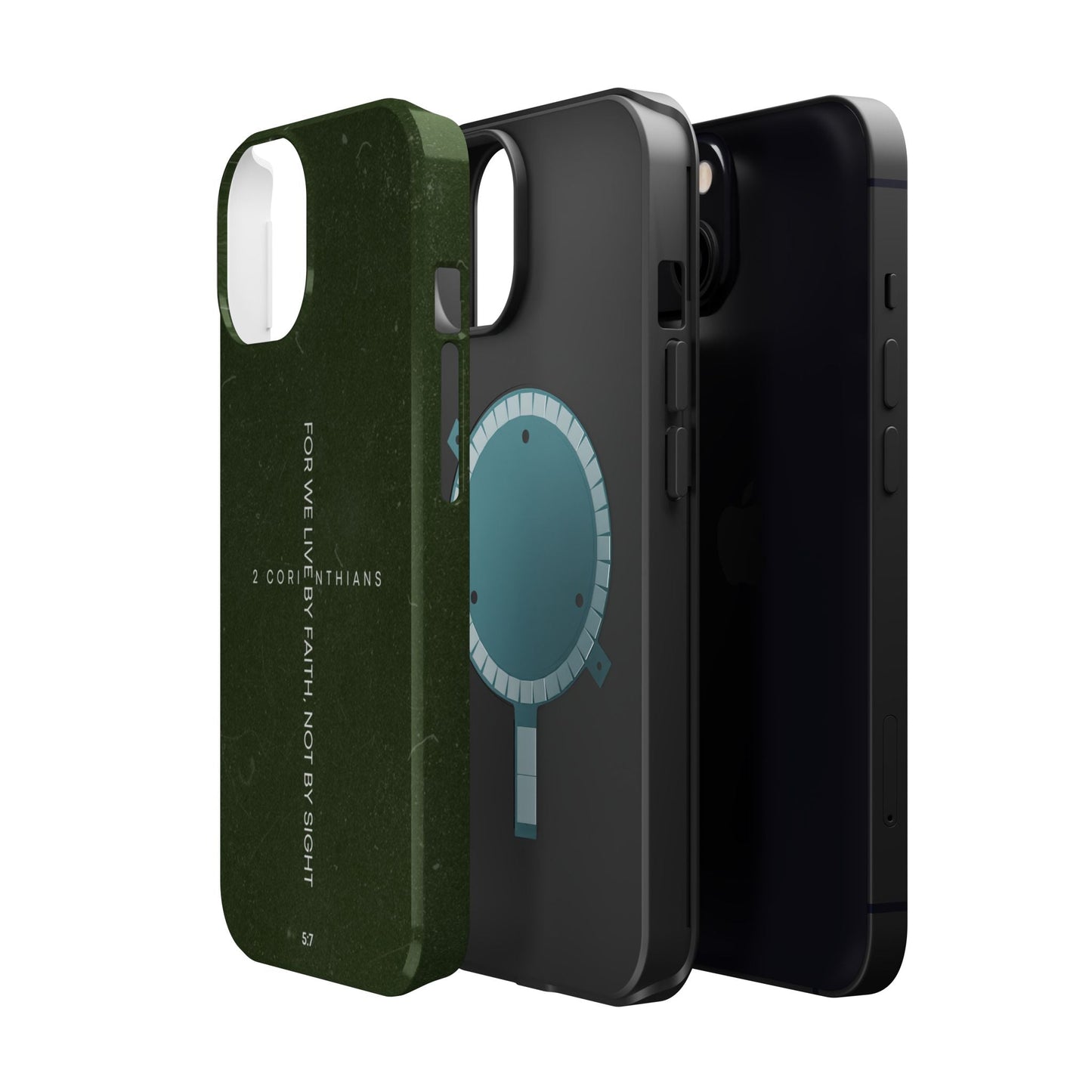 Live by Faith - 2 Corinthians 5:7 MagSafe iPhone Case - BOGO Cases