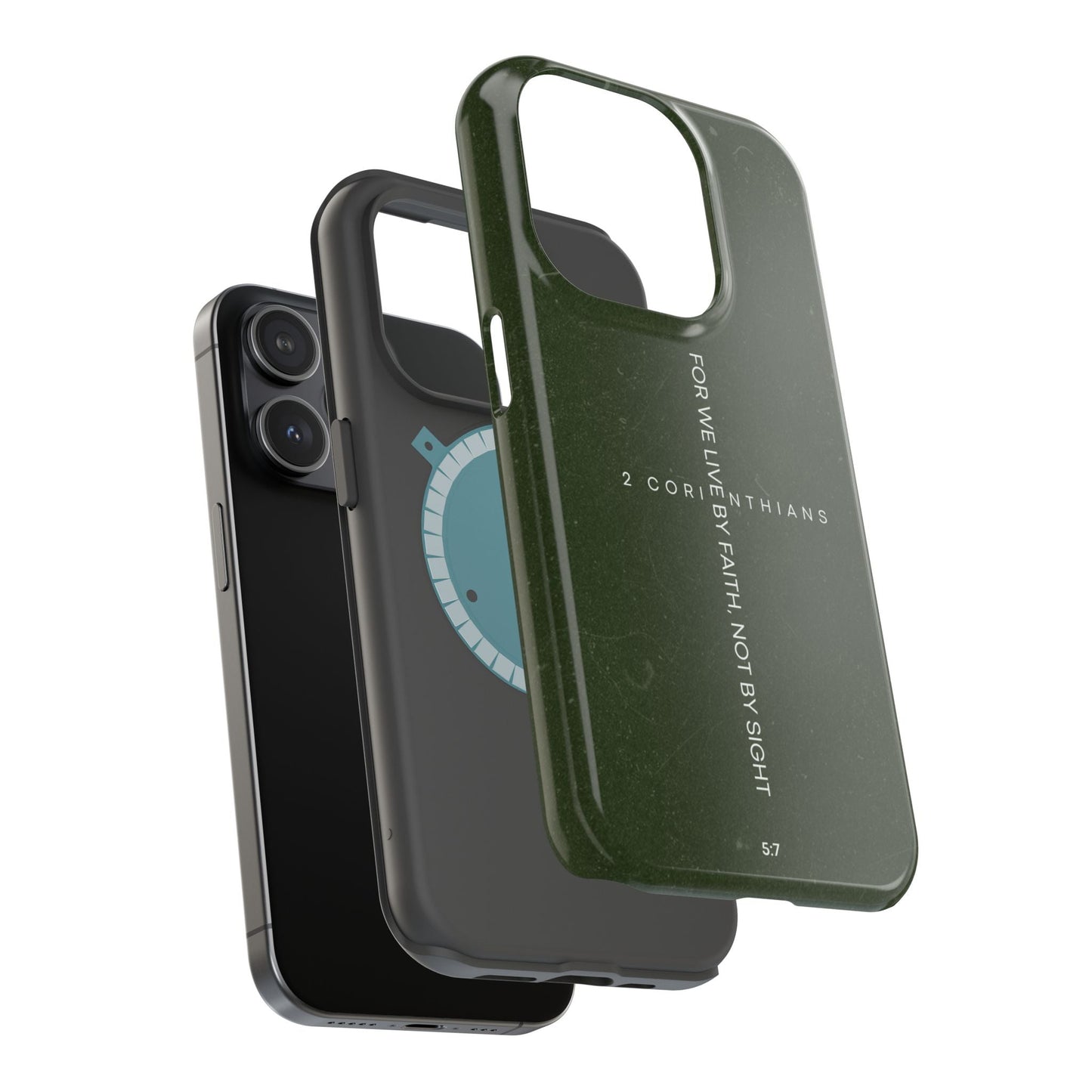 Live by Faith - 2 Corinthians 5:7 MagSafe iPhone Case - BOGO Cases