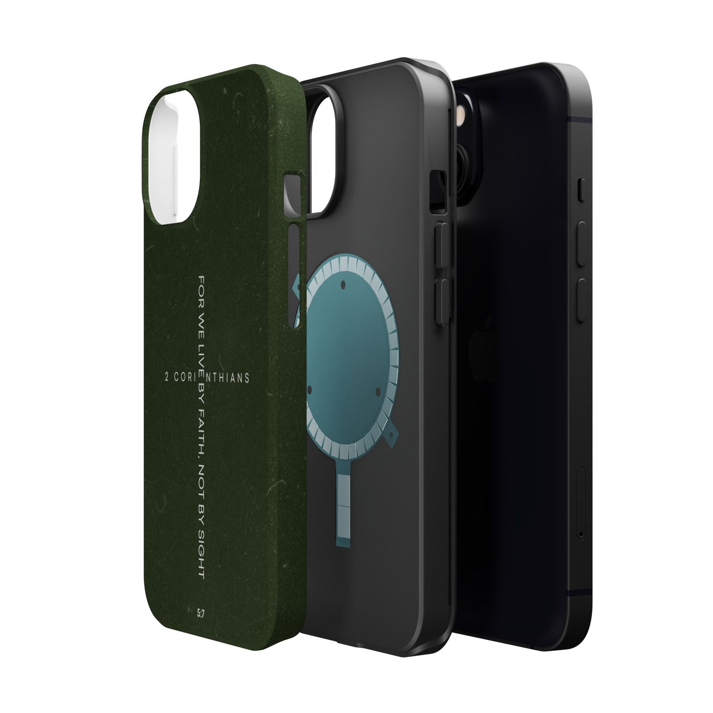 Live by Faith - 2 Corinthians 5:7 MagSafe iPhone Case - BOGO Cases