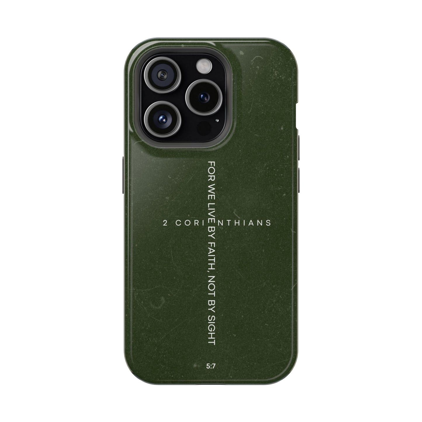 Live by Faith - 2 Corinthians 5:7 MagSafe iPhone Case - BOGO Cases