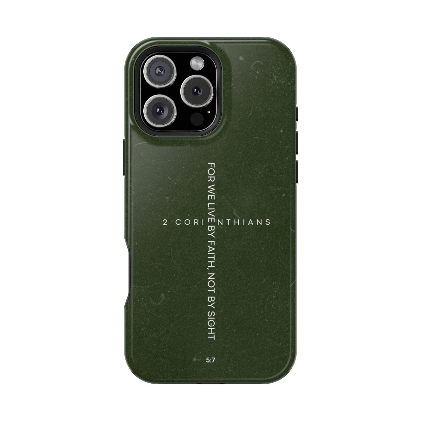Live by Faith - 2 Corinthians 5:7 MagSafe iPhone Case - BOGO Cases