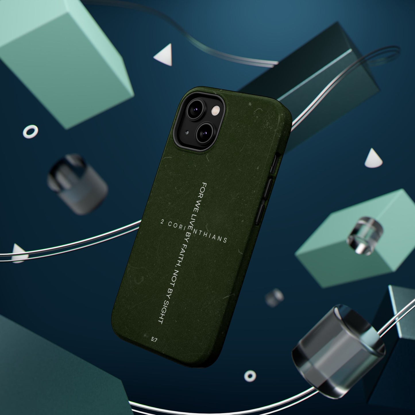 Live by Faith - 2 Corinthians 5:7 MagSafe iPhone Case - BOGO Cases