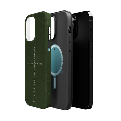 Live by Faith - 2 Corinthians 5:7 MagSafe iPhone Case - BOGO Cases