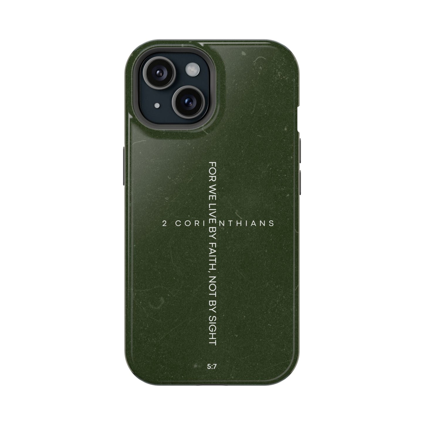 Live by Faith - 2 Corinthians 5:7 MagSafe iPhone Case - BOGO Cases