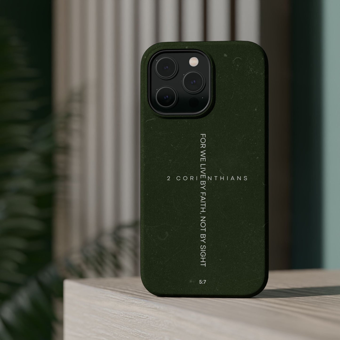 Live by Faith - 2 Corinthians 5:7 MagSafe iPhone Case - BOGO Cases