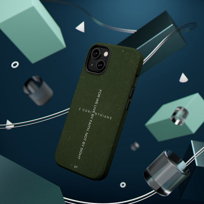 Live by Faith - 2 Corinthians 5:7 MagSafe iPhone Case - BOGO Cases