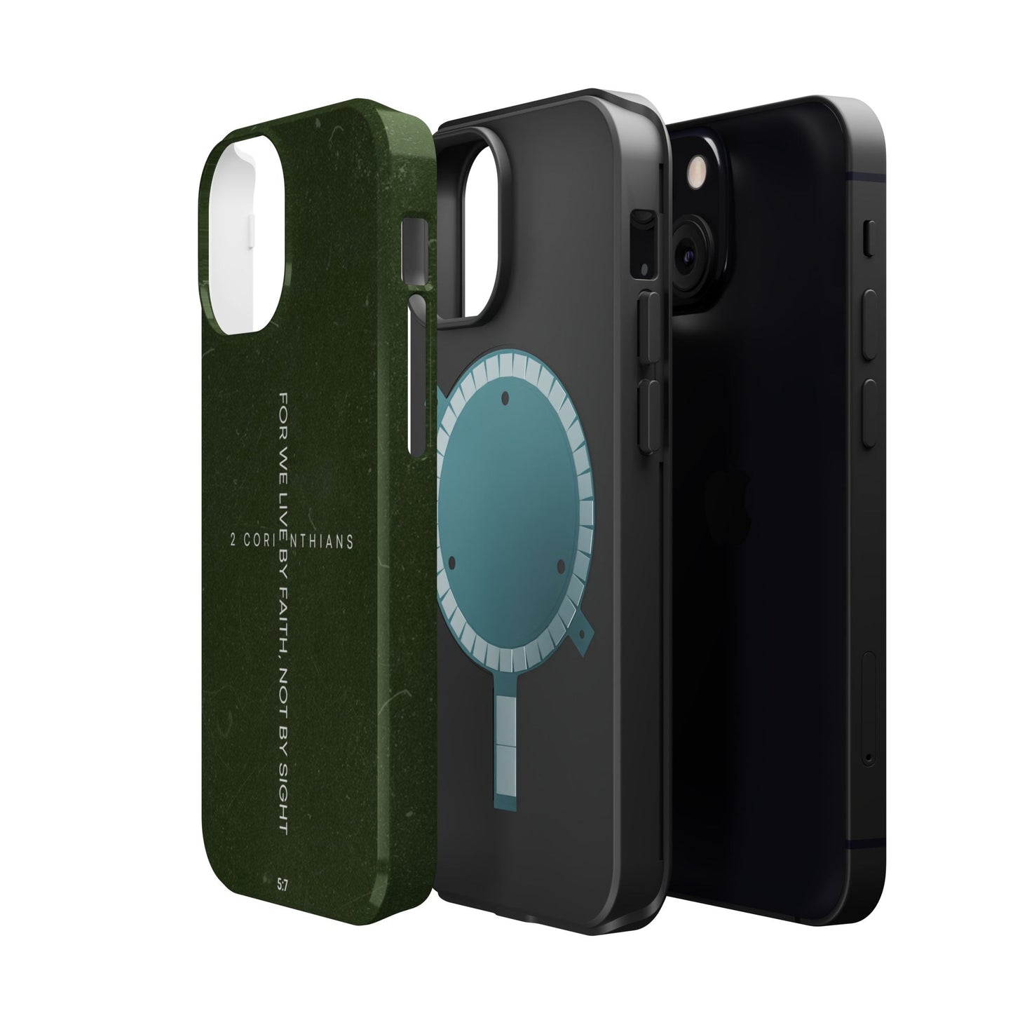 Live by Faith - 2 Corinthians 5:7 MagSafe iPhone Case - BOGO Cases