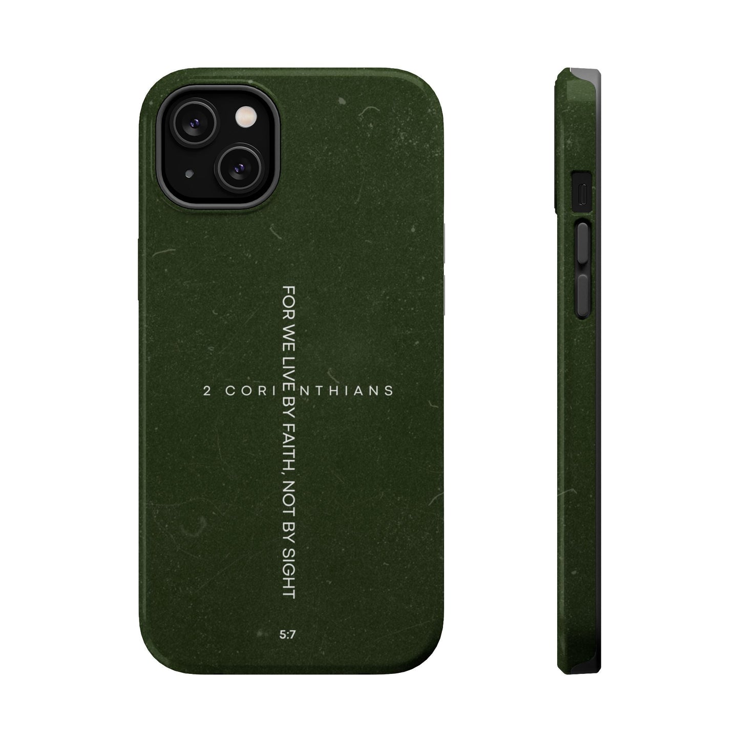 Live by Faith - 2 Corinthians 5:7 MagSafe iPhone Case - BOGO Cases