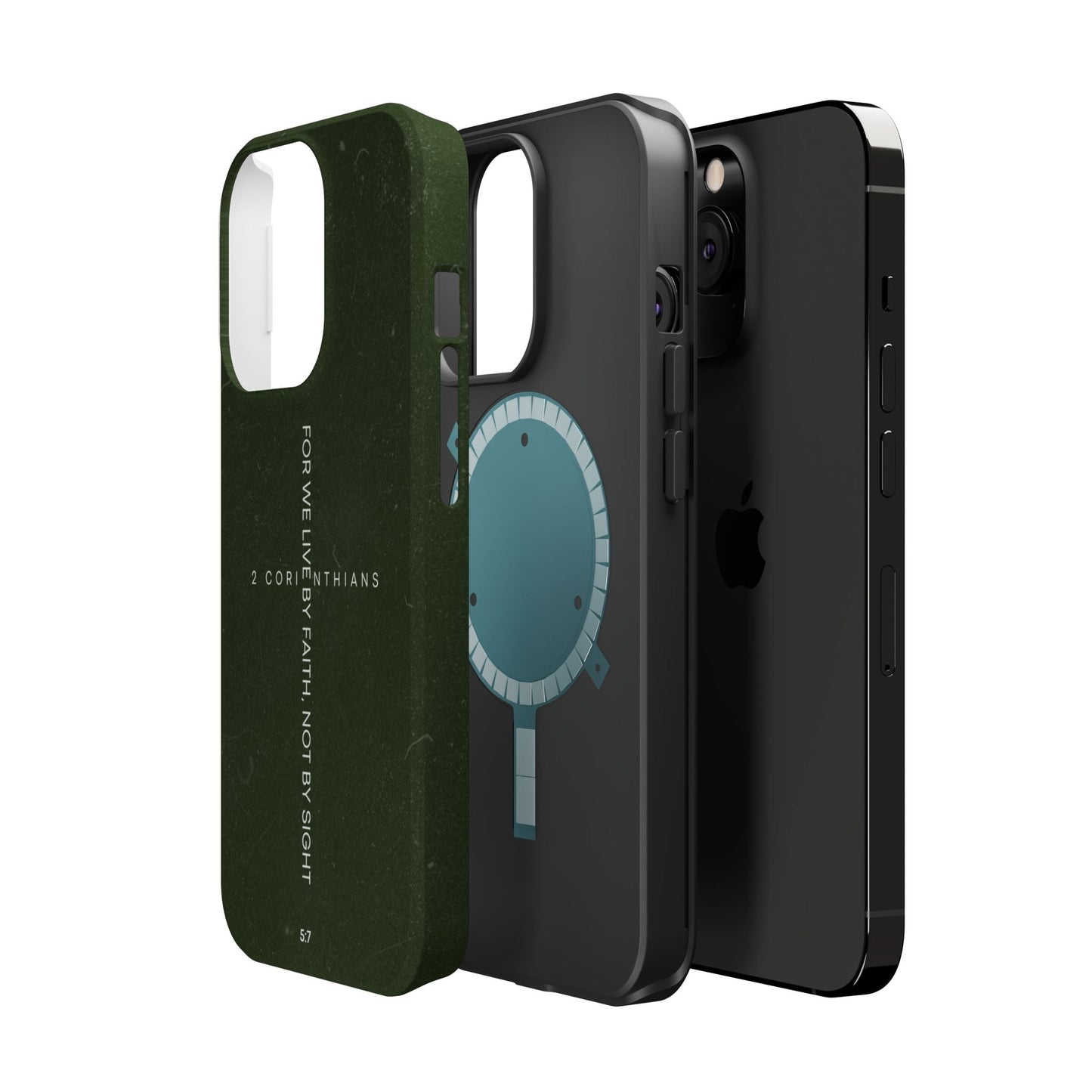 Live by Faith - 2 Corinthians 5:7 MagSafe iPhone Case - BOGO Cases