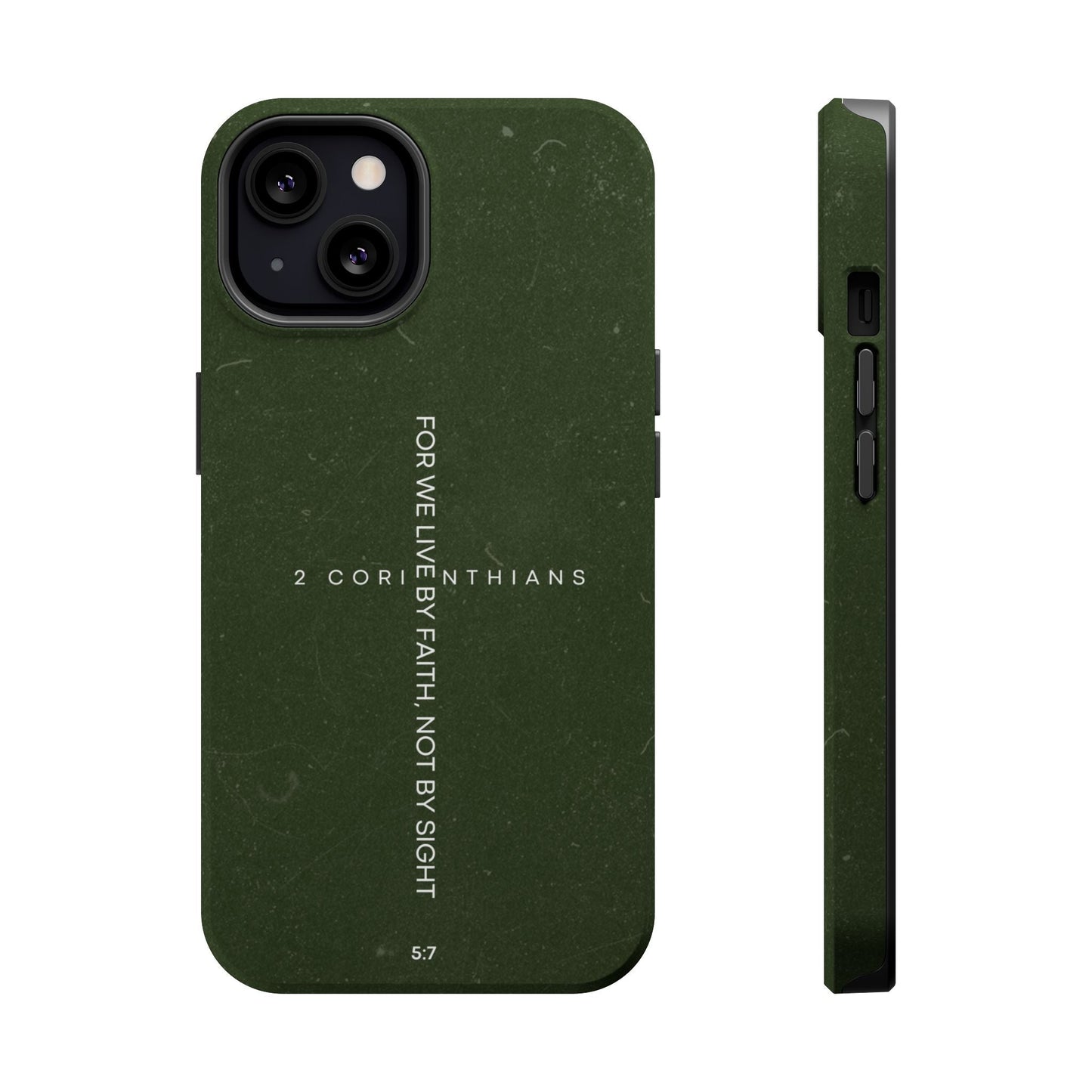 Live by Faith - 2 Corinthians 5:7 MagSafe iPhone Case - BOGO Cases