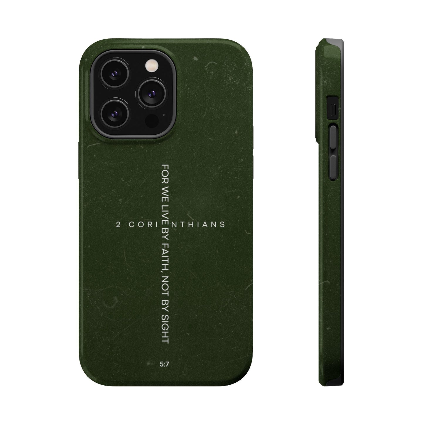 Live by Faith - 2 Corinthians 5:7 MagSafe iPhone Case - BOGO Cases