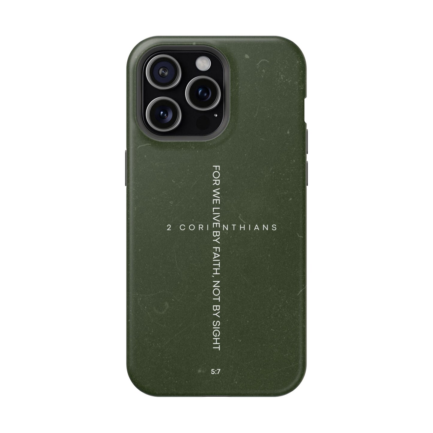 Live by Faith - 2 Corinthians 5:7 MagSafe iPhone Case - BOGO Cases