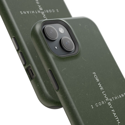 Live by Faith - 2 Corinthians 5:7 MagSafe iPhone Case - BOGO Cases