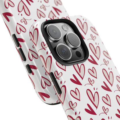 Love Scribbles iPhone Case - BOGO Cases