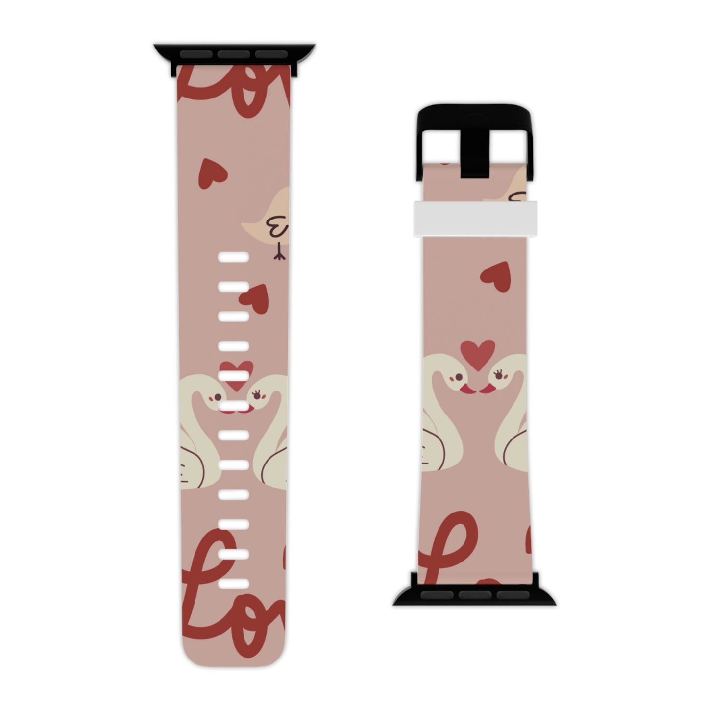 Lovebirds & Swans Apple Watch Band - BOGO Cases