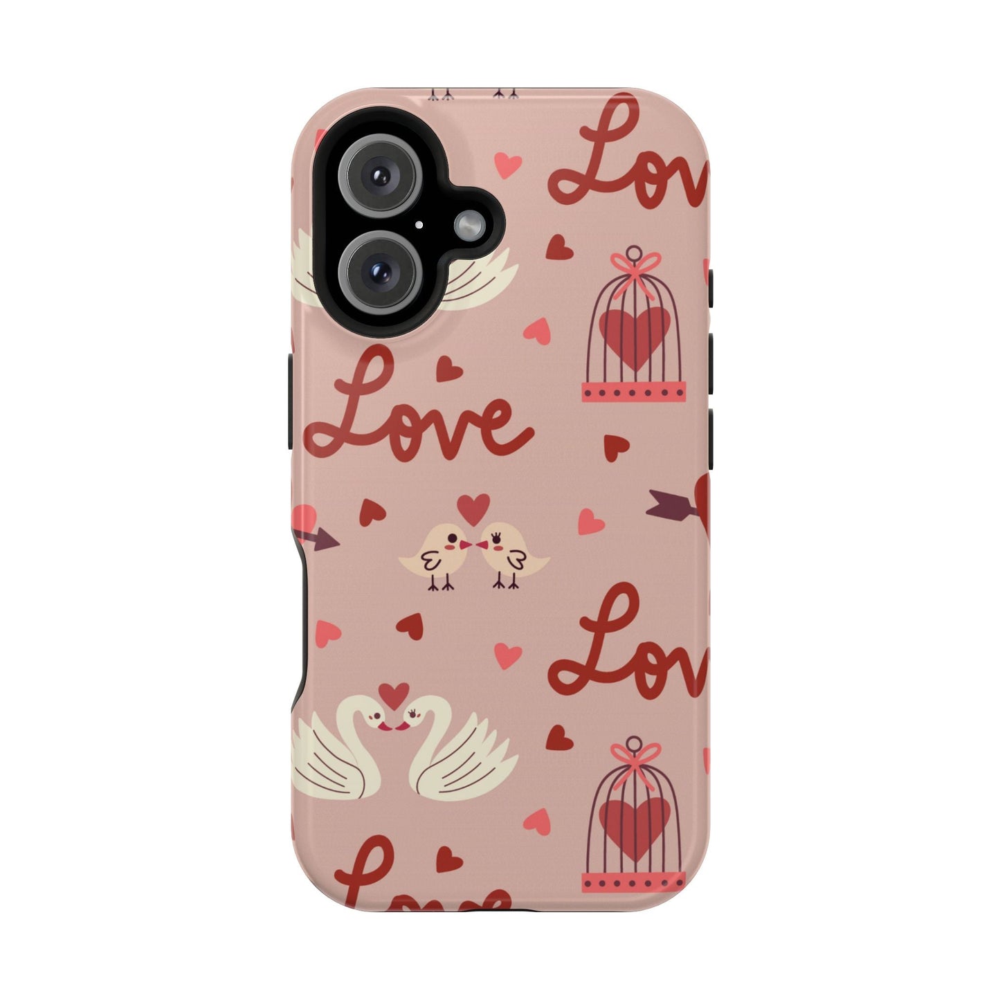 Lovebirds & Swans MagSafe iPhone Case - BOGO Cases