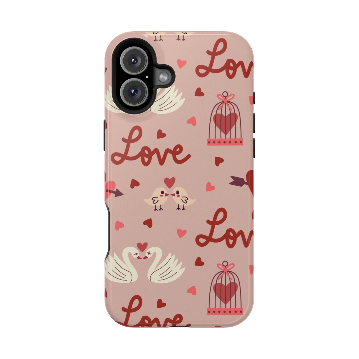 Lovebirds & Swans MagSafe iPhone Case - BOGO Cases