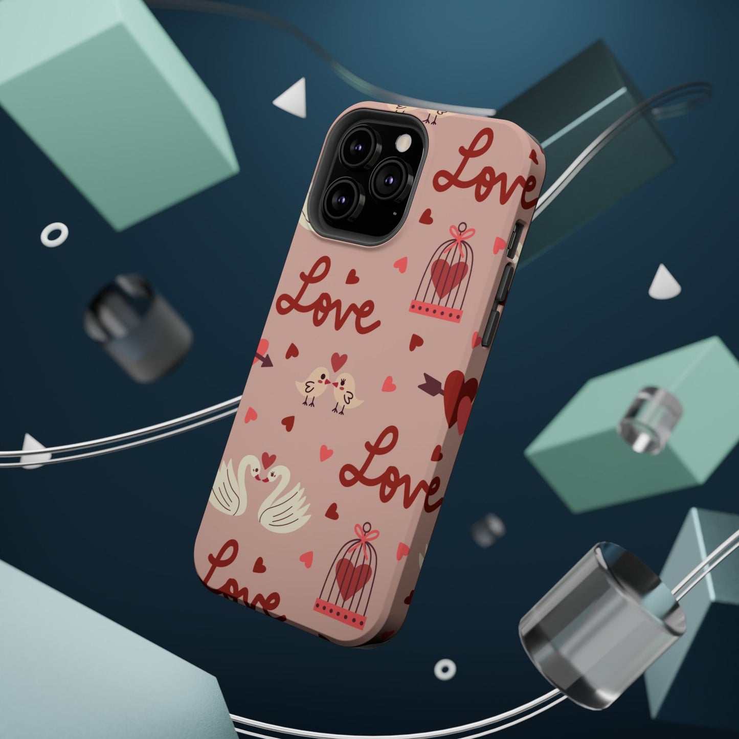Lovebirds & Swans MagSafe iPhone Case - BOGO Cases