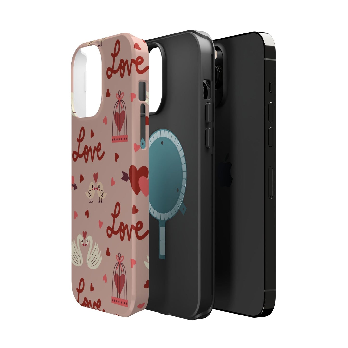 Lovebirds & Swans MagSafe iPhone Case - BOGO Cases