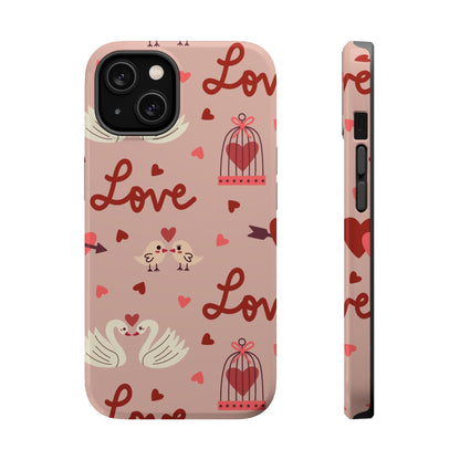 Lovebirds & Swans MagSafe iPhone Case - BOGO Cases
