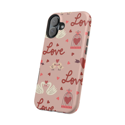 Lovebirds & Swans MagSafe iPhone Case - BOGO Cases
